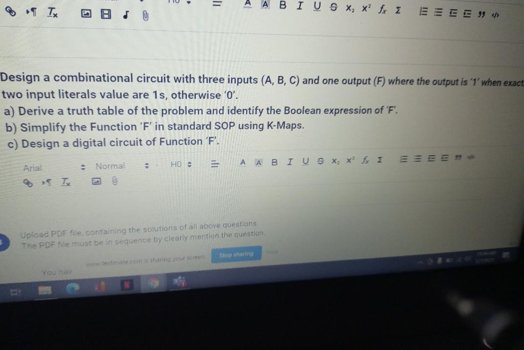 Solved A Ab I Vs X X Fx Z Tx J 0 三 Design A Chegg Com