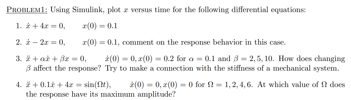 Solved With snapshot of simulink block diagrams and figure | Chegg.com