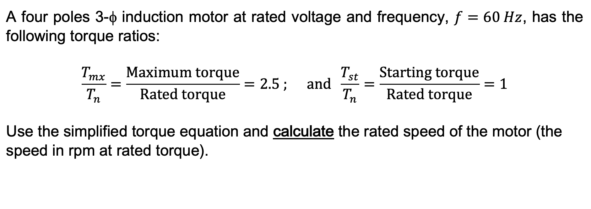 What is Rated voltage?