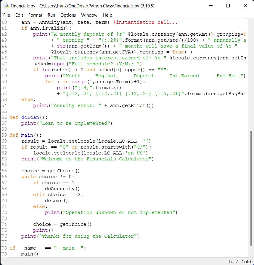 Solved I am trying to complete this Python program with a | Chegg.com