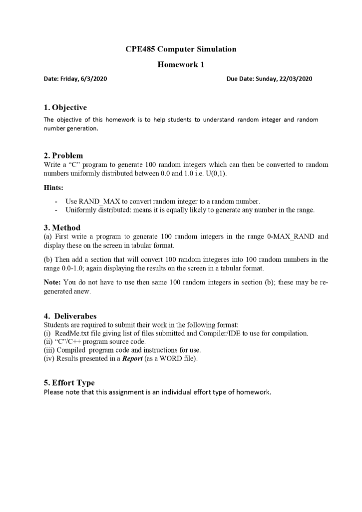 Fake Algebra Assignment Computer Solved This is my homework 1 about computer simulation.For | Chegg.com