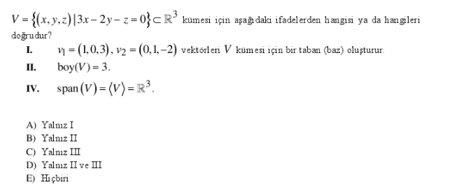 Solved V X Y Z I3x 2y Z O C R3 Is Correct L Chegg Com