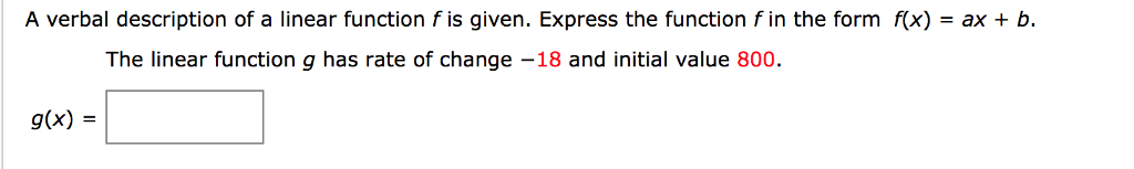 solved-a-verbal-description-of-a-linear-function-f-is-given-chegg