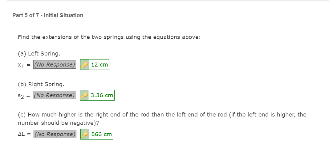 Part 5 of 7 - Initial Situation Find the extensions | Chegg.com