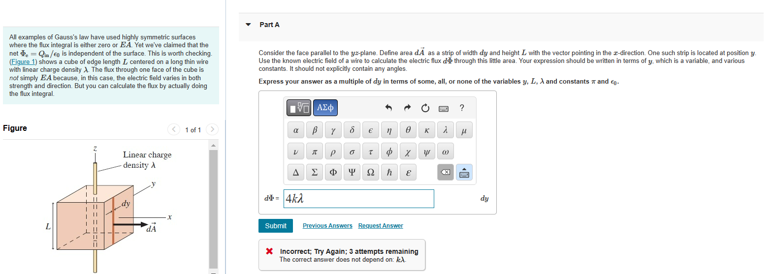 Solved All examples of Gauss's law have used highly | Chegg.com