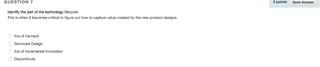 Solved QUESTION 7 3 points Save Answer Identify the part of | Chegg.com