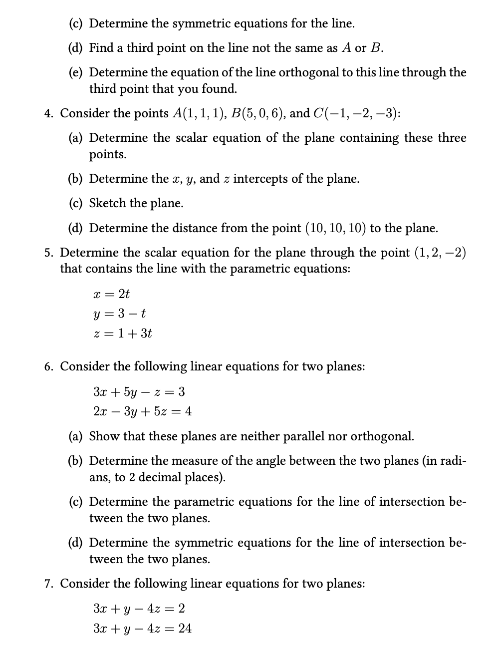 Vectors And The Geometry Of Space 1 Let A 2i 3ſ Chegg Com