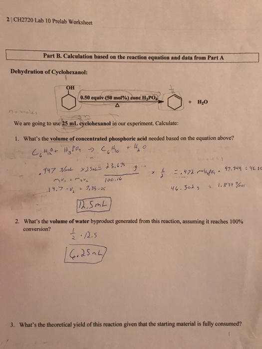 Solved Can you please help me with the calculations, I'm not | Chegg.com