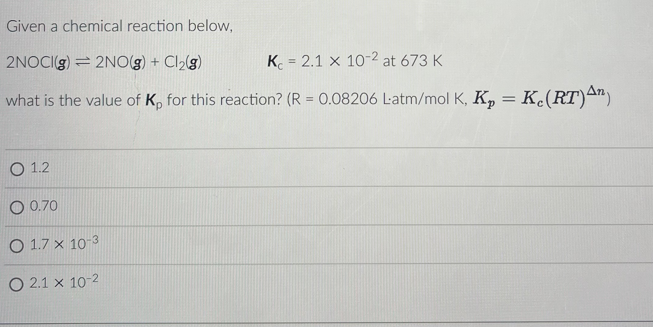 Solved Given A Chemical Reaction Below, | Chegg.com