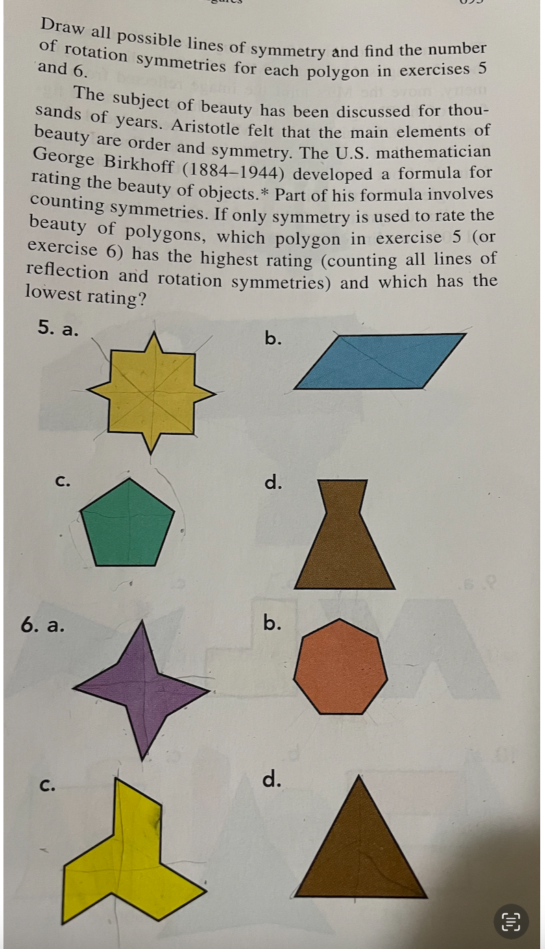 Winnie says that all objects with rotational symmetry also have point  symmetry. Henrico says that all 