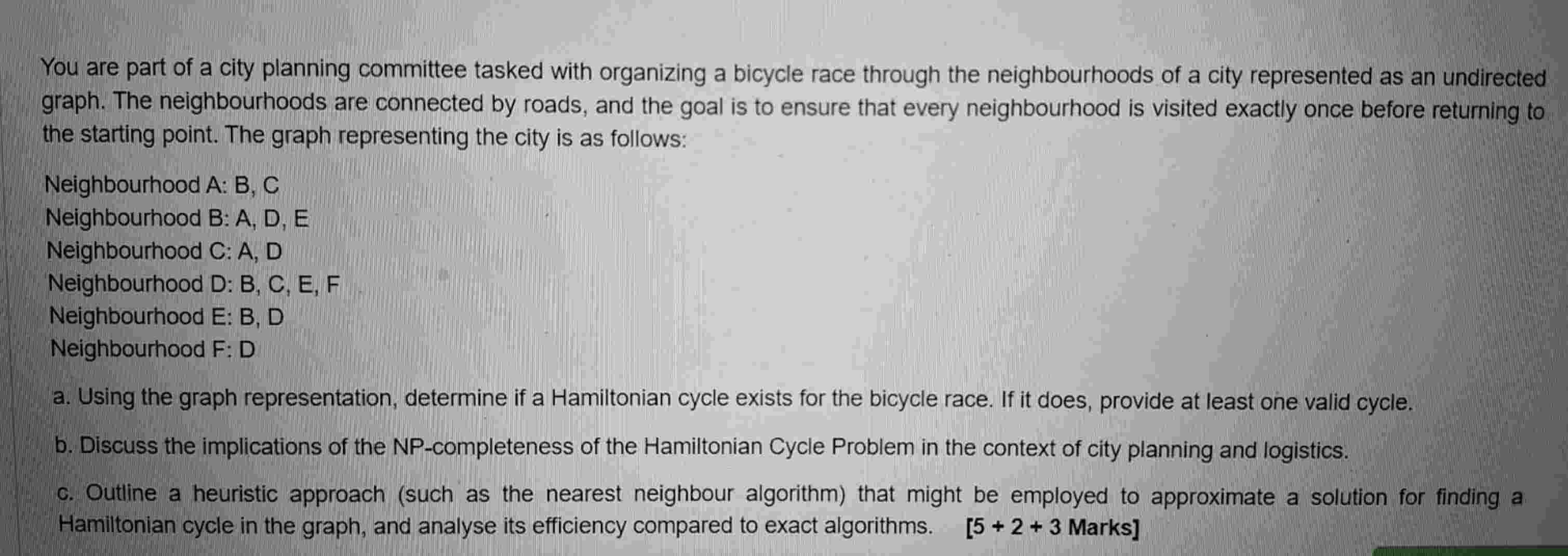 You are part of a city planning committee tasked with