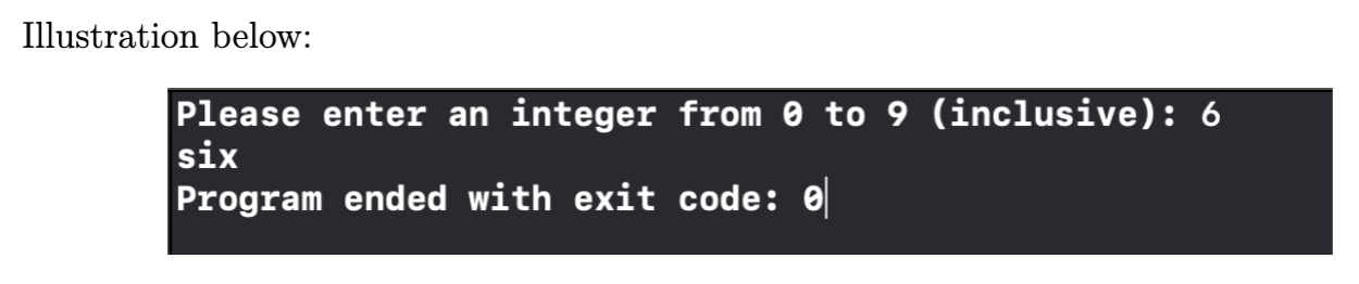 Solved Write a program that transforms the ten digits | Chegg.com