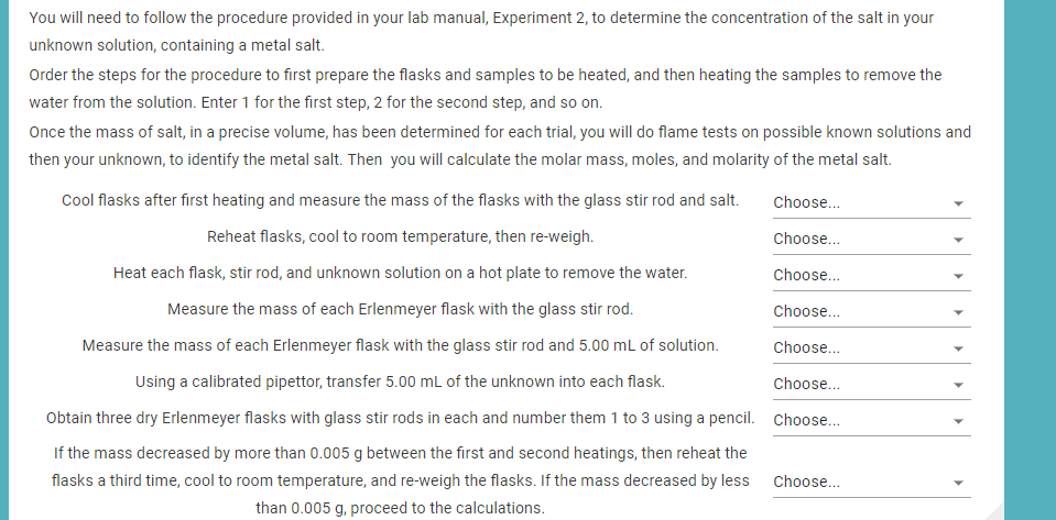 You will need to follow the procedure provided in | Chegg.com