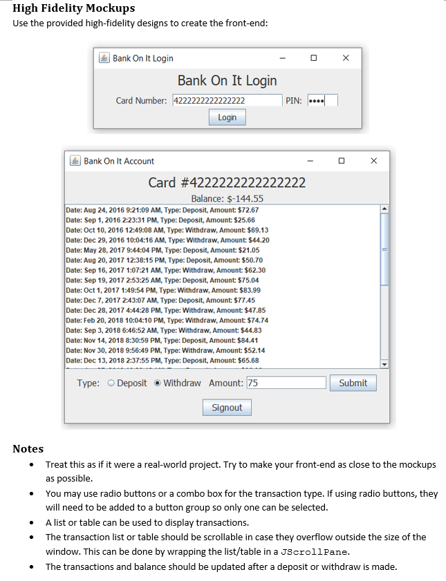 Solved I need help writing Java code. There are additional | Chegg.com