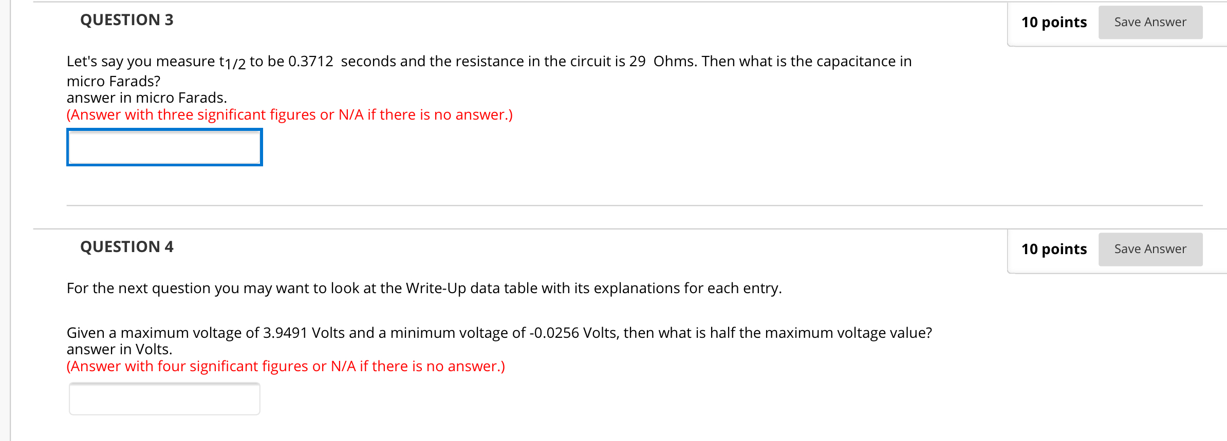 Solved QUESTION 3 10 points Save Answer Let's say you | Chegg.com