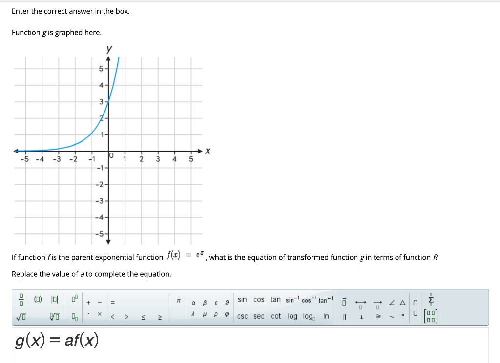 Solved Enter the correct answer in the box. Function gis | Chegg.com