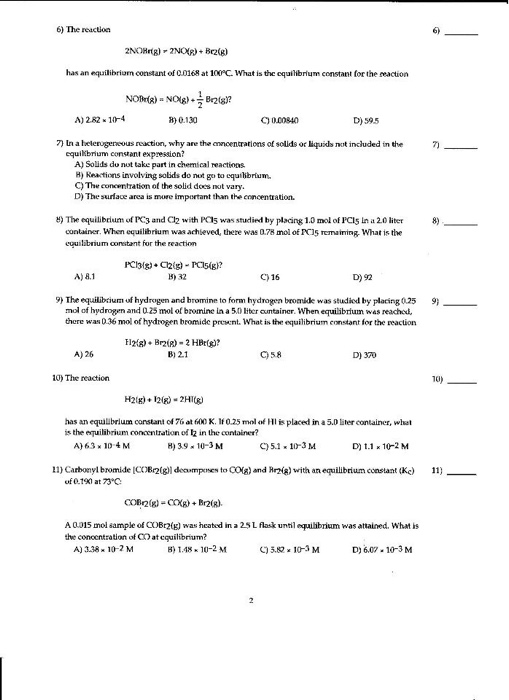 Solved General Chemistry It Sp 2017 Assignment 5 Chemical 