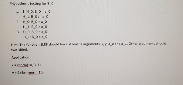 Solved Write a simple linear regression function that | Chegg.com