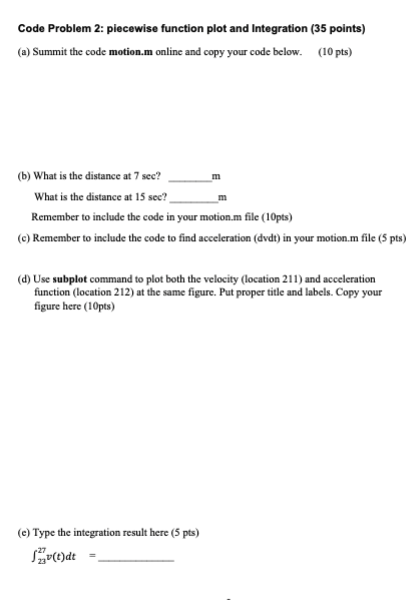 Solved % This script file generate v(t) based on a piecewise | Chegg.com