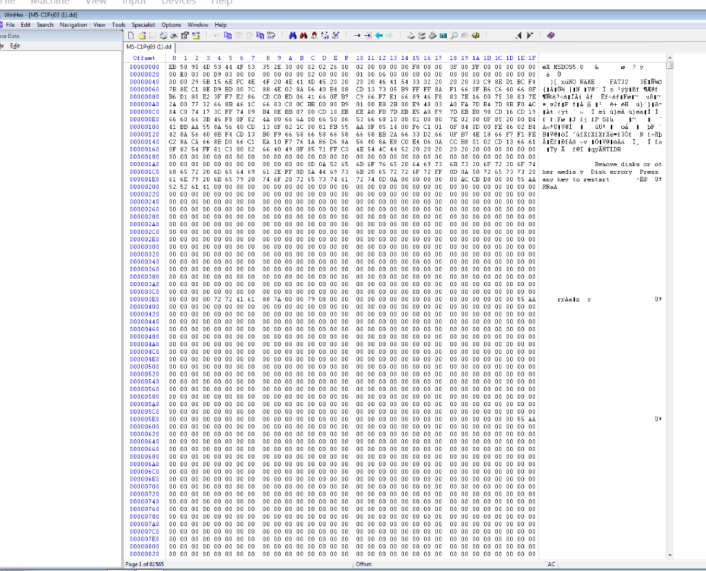 Need help with digital forensics fill the blanks in | Chegg.com