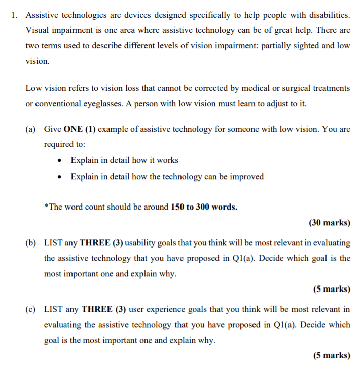 5 technologies to help with disabilities