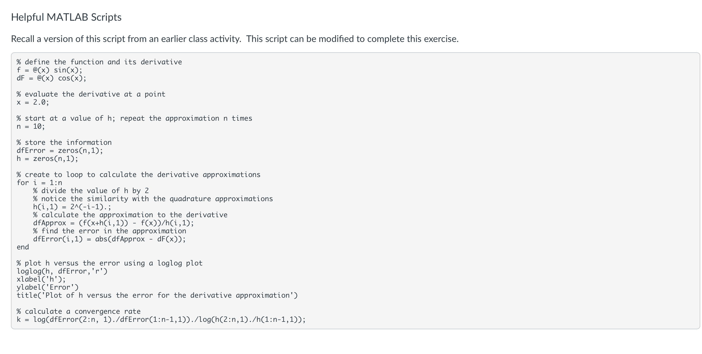 Need A Basic Matlab Code With The Help Of Attached