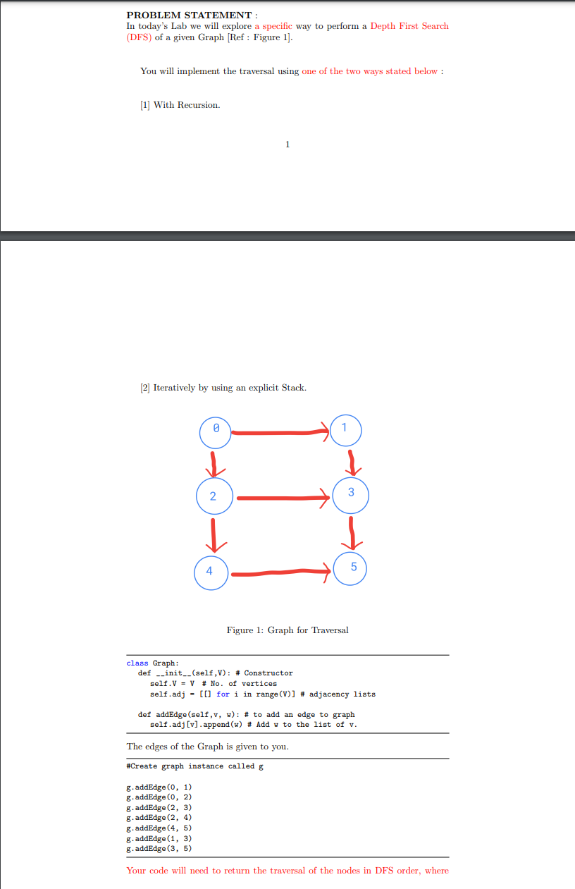 Solved IN PYTHON PLZWhen you follow the traversal process as | Chegg.com