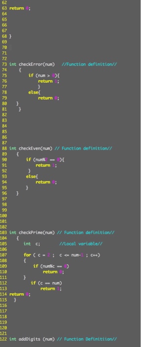 Solved Could someone please help me figure out a few errors | Chegg.com
