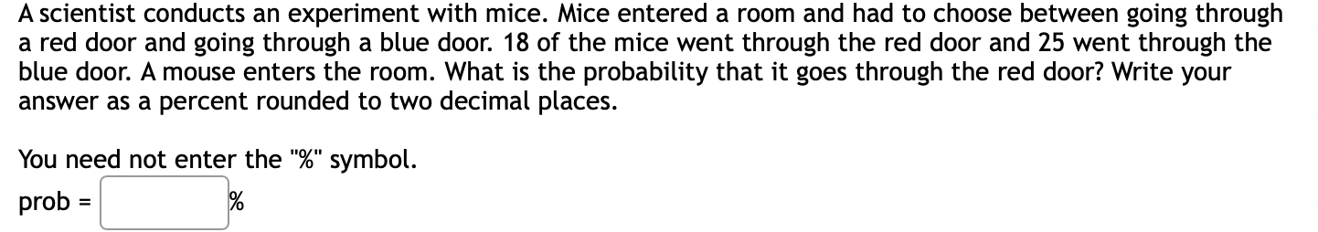 experiment scenario 1 mice answers key