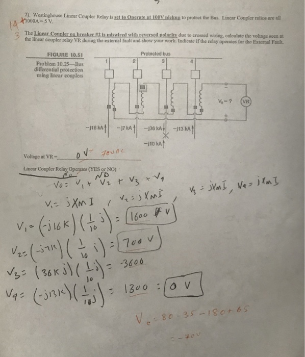 Solved estinghouse Linear Coupler Relay is set to Opcrate at