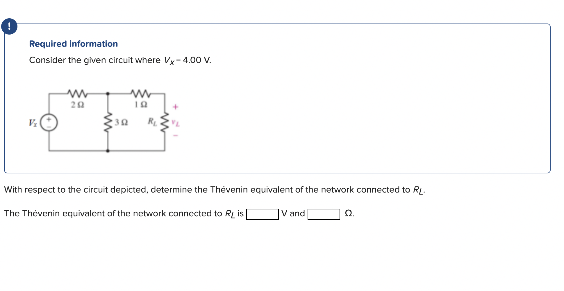 Solved Required Information Consider The Given Circuit Where | Chegg.com