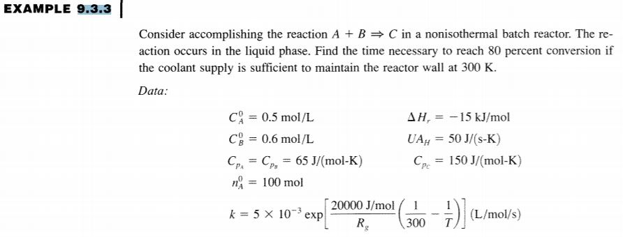 Plot The Fractional Conversion And Temperature As A | Chegg.com