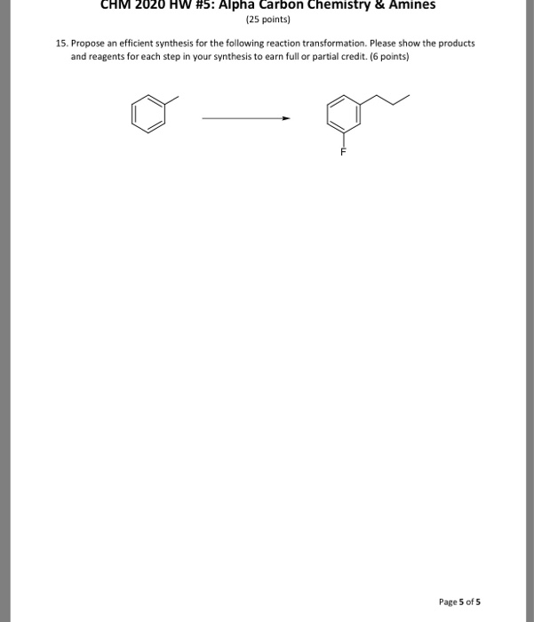 Solved Name Part Alpha Carbon Chemistry Draw All Six Chegg Com