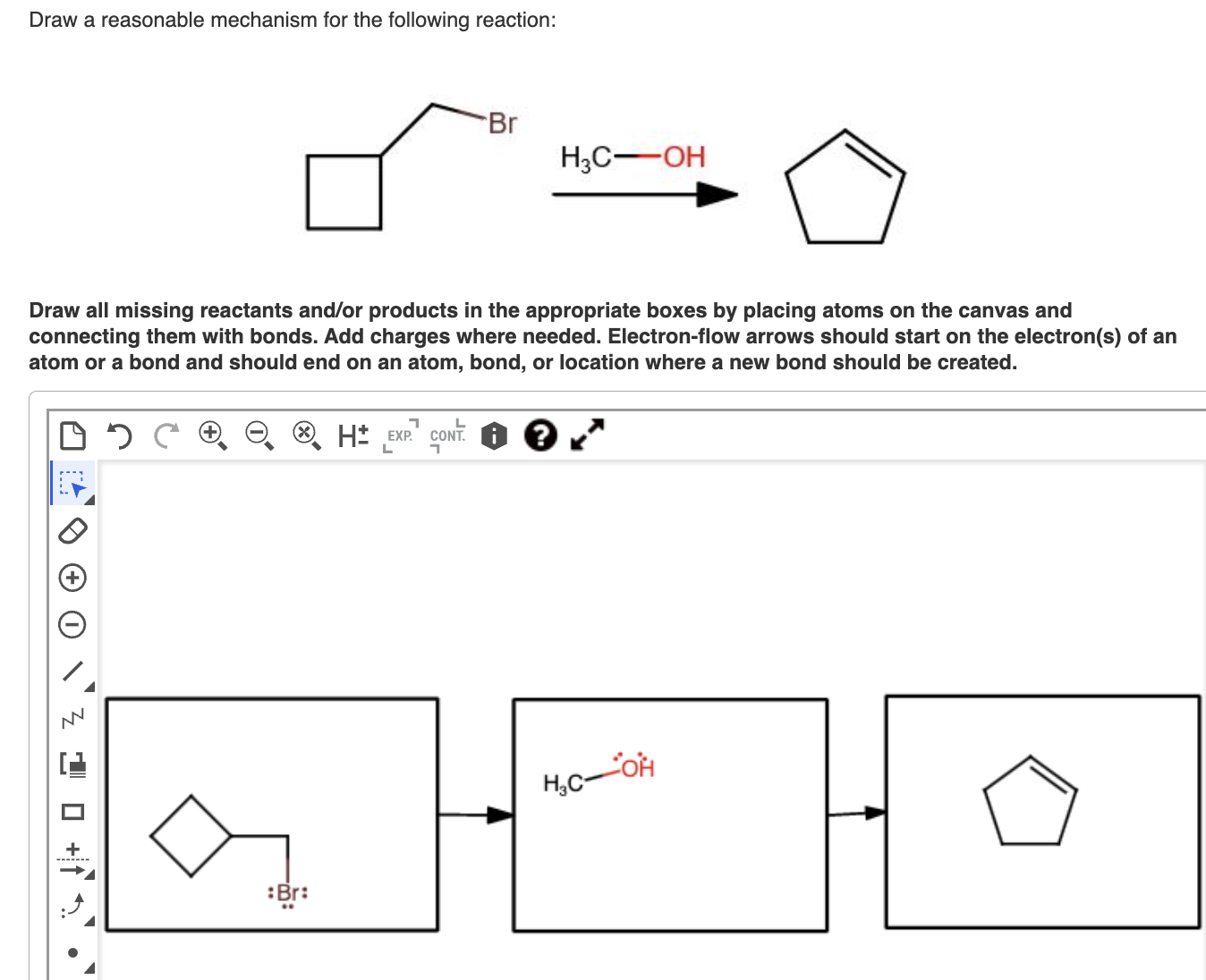 Solved Draw a reasonable mechanism for the following | Chegg.com