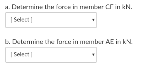 Solved Analyze the truss shown below if V = 34 kN and H = 28 | Chegg.com