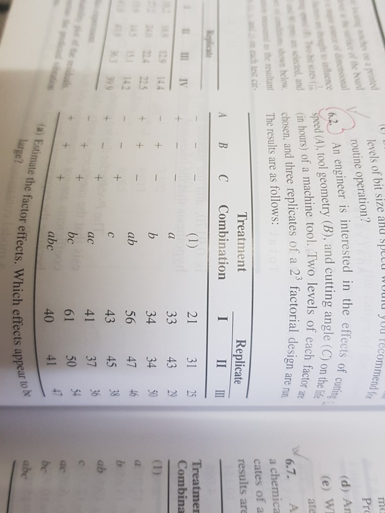 Solved Consider The Experiment Described In Problem 6.2 1.15 | Chegg.com