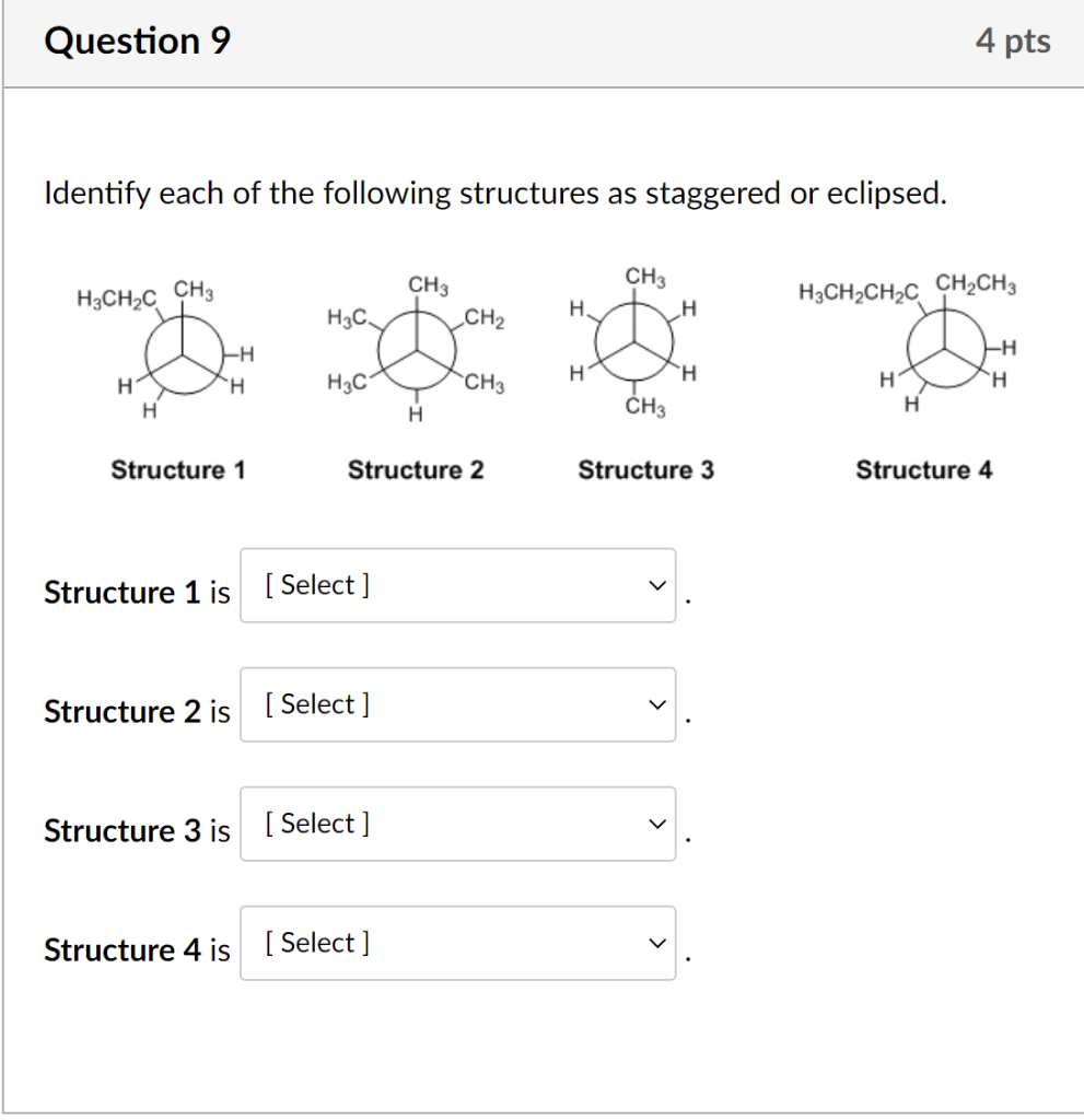 Solved Question 9 4 pts Identify each of the following | Chegg.com