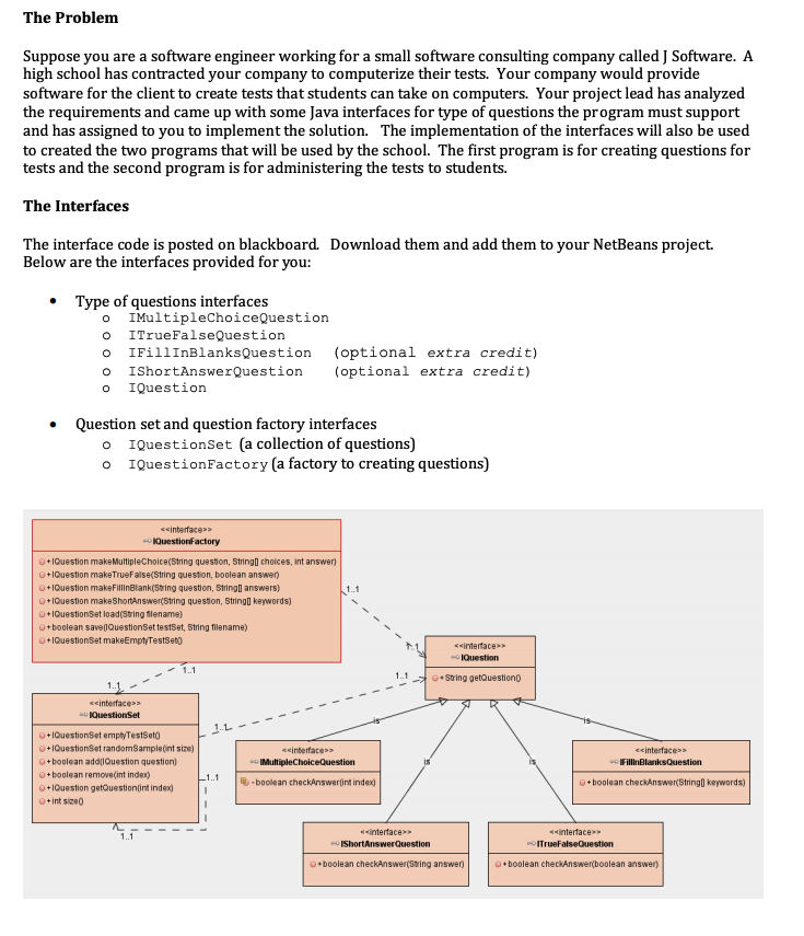 problem statement in software engineering explained |... The Problem Suppose you are a software engineer | Chegg.com