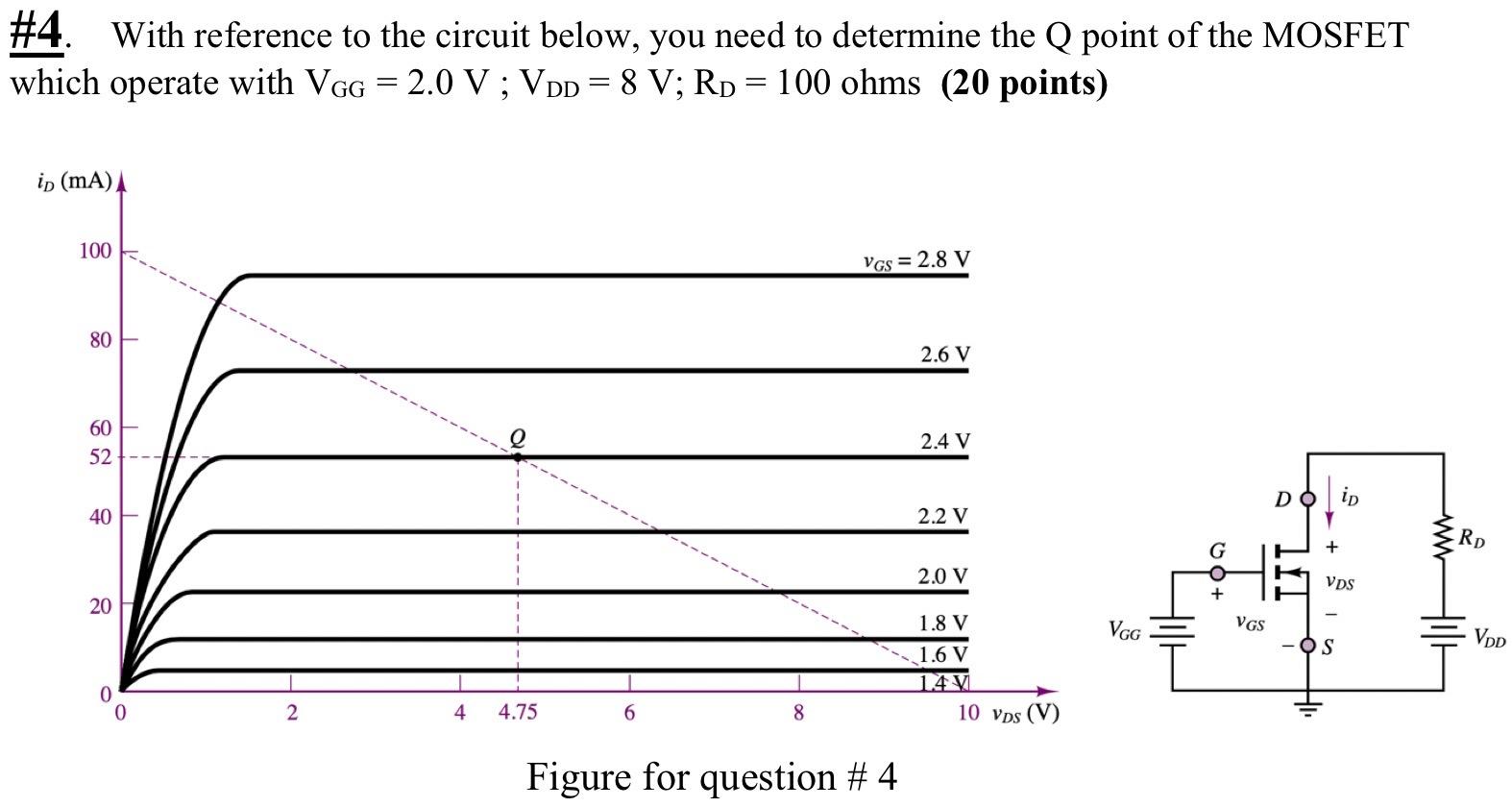 [Solved] \4. With reference to the circuit below, you ne