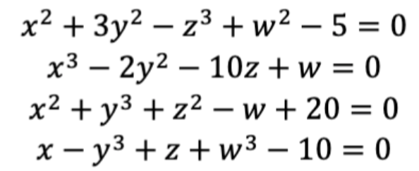 Solved Solve the following system using Python (insert | Chegg.com