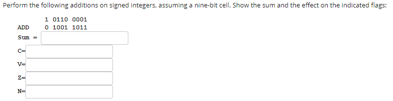 Solved Perform the following logical operations, assuming a | Chegg.com