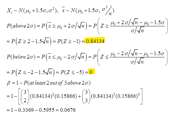 (a) P( above 2σ)=P(Z≥2)=1−0.97725=0.02275P( below | Chegg.com