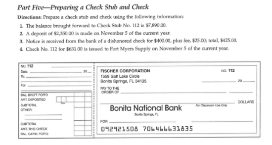 solved-part-five-preparing-a-check-stub-and-check-chegg