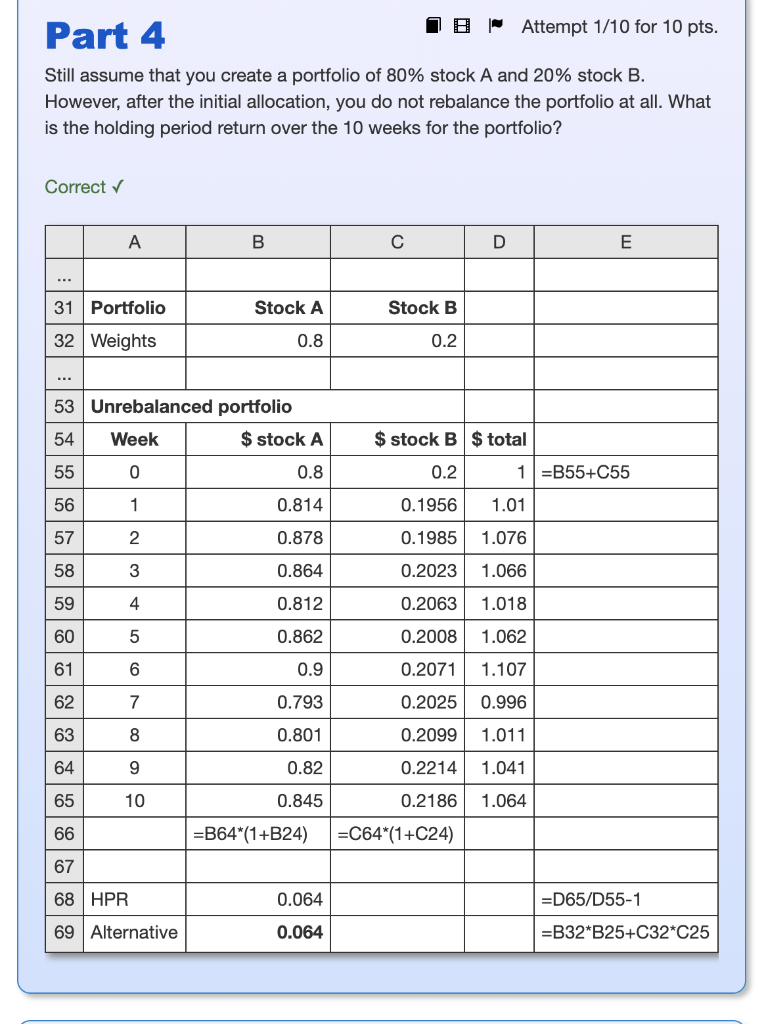 Solved Problem 2 Intro The following table shows historical