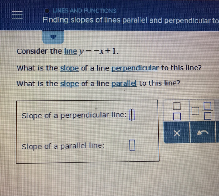 slope of line perpendicular to line x 2y 1