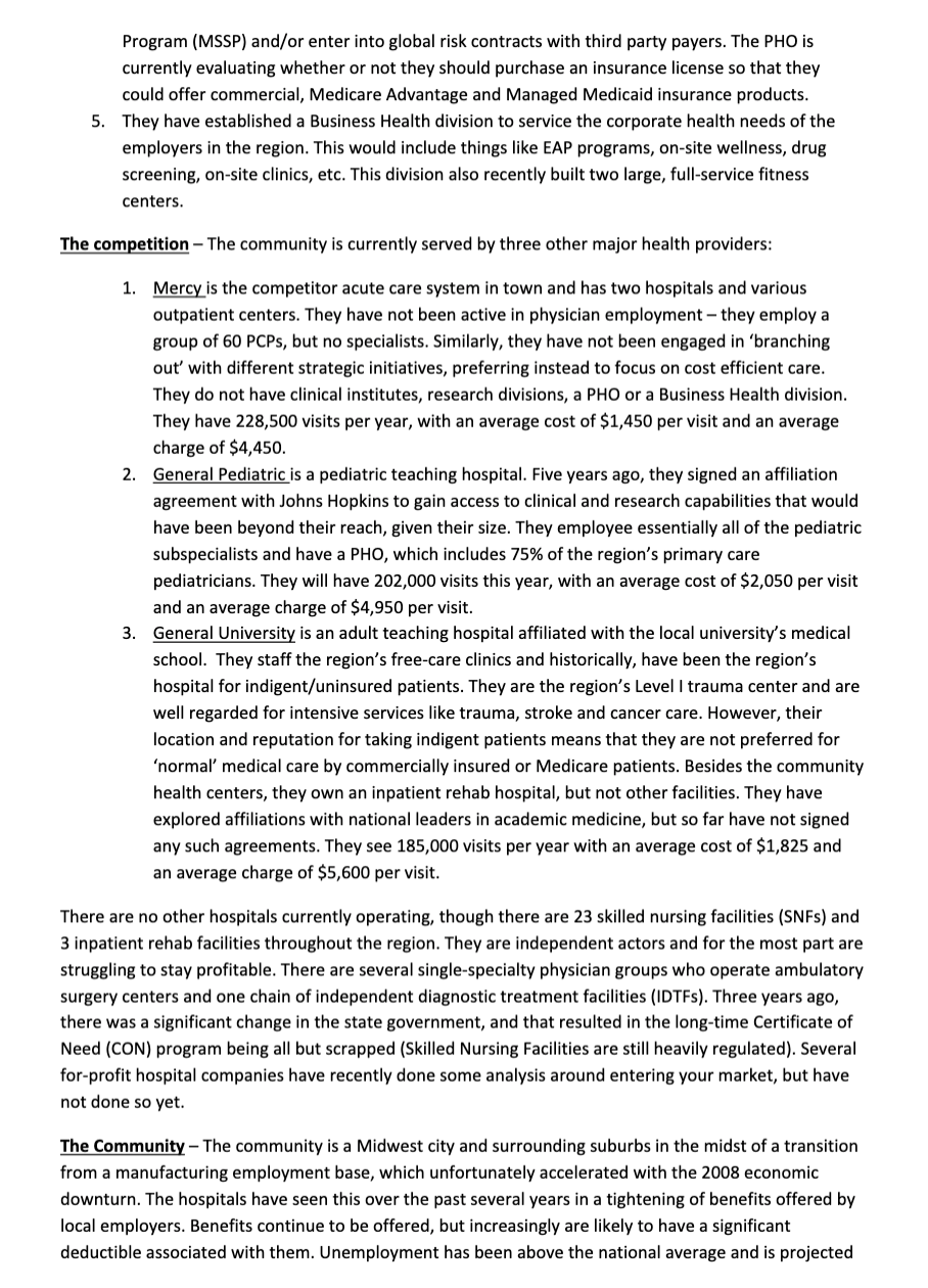 Solved Review the reading “Virginia Mason Medical Center