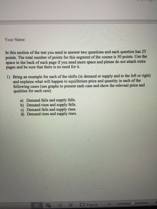 Solved Your Name: 17) A firm sells a product in a purely | Chegg.com