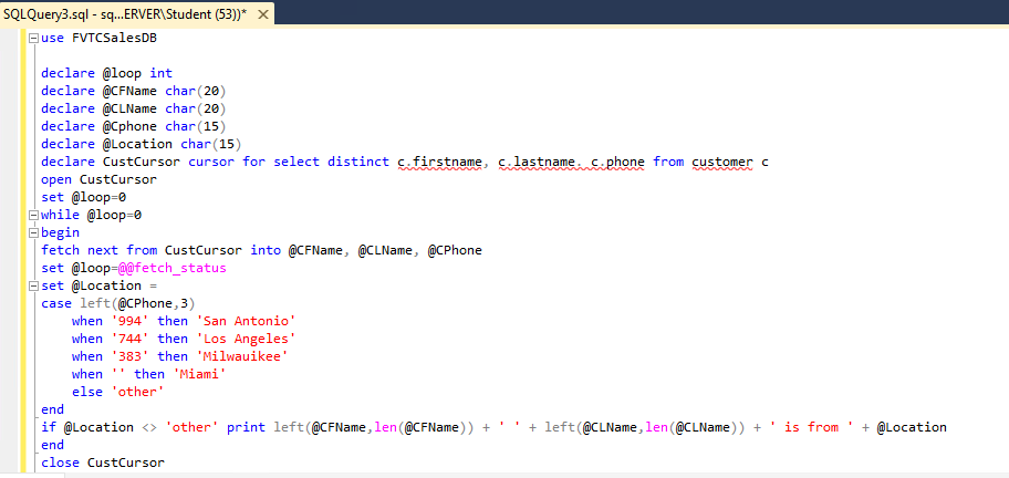 Please answer for implementation into SQL Server. | Chegg.com