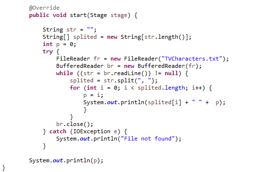 Solved Java: How to turn buffered reader to string to a | Chegg.com