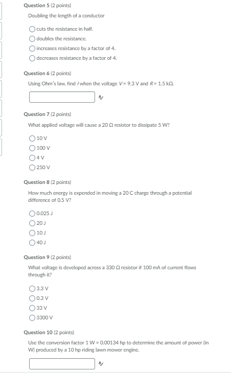 Solved Question 1 (2 points) Saved A common primary battery | Chegg.com